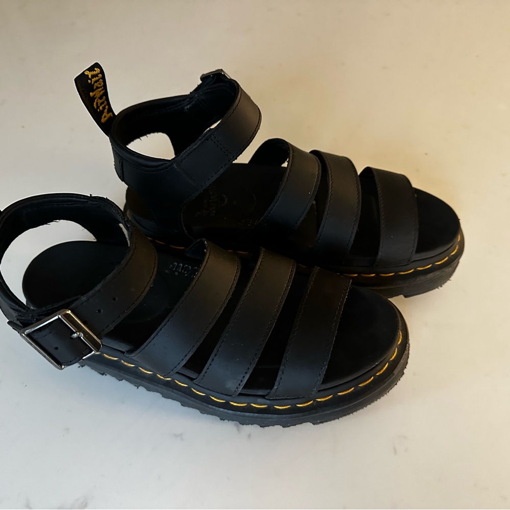 Dr Martens Clarissa Black Sandals